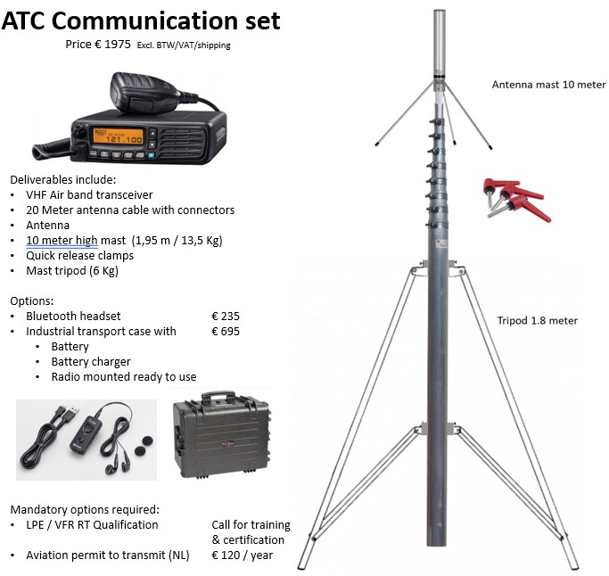 ATC communication set V12